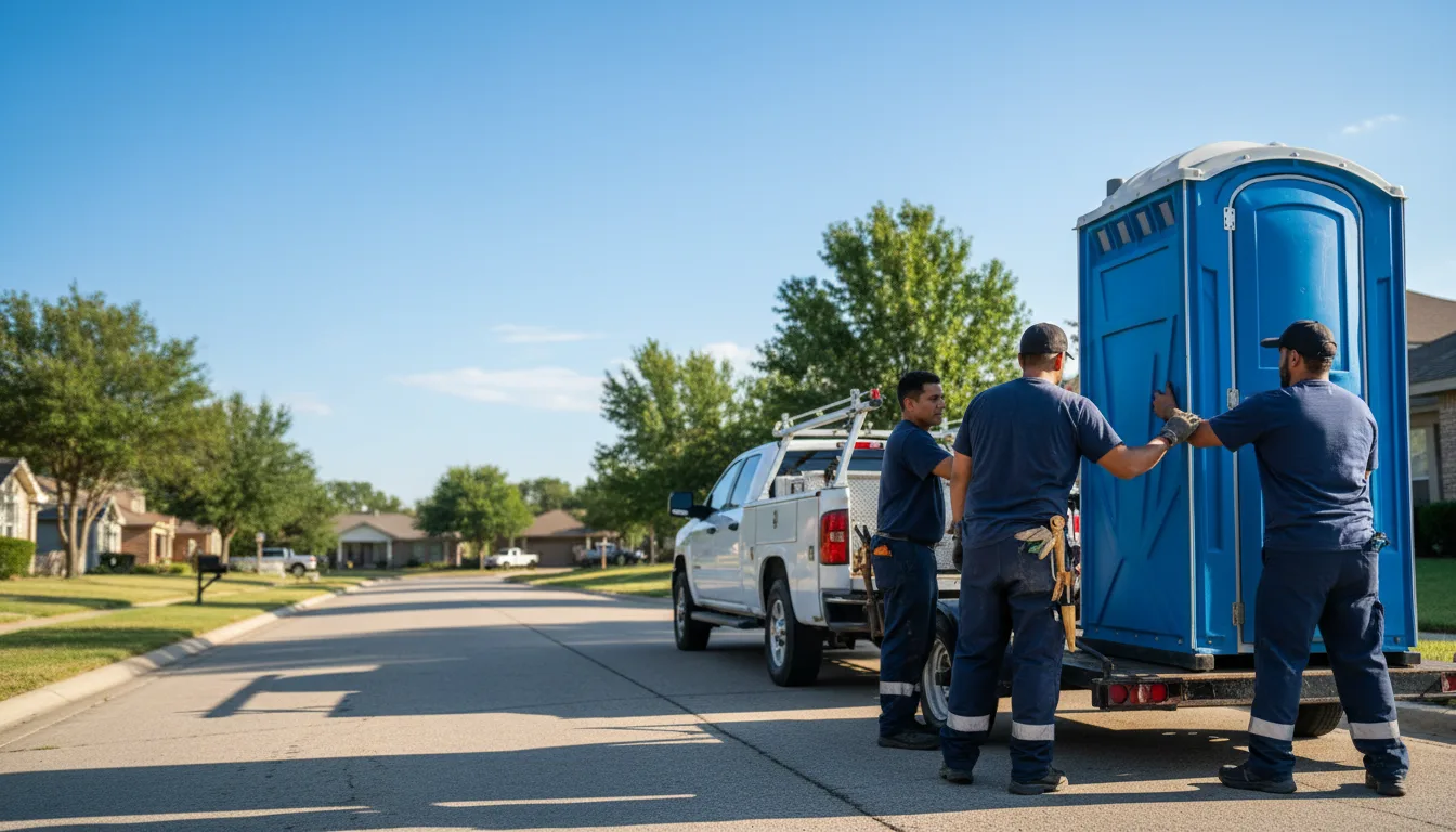 Portable Toilet Rental in Venus, TX near me
